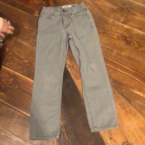 Gray jeans